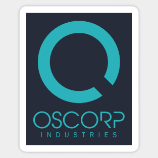 Oscorp Industries Teal Sticker